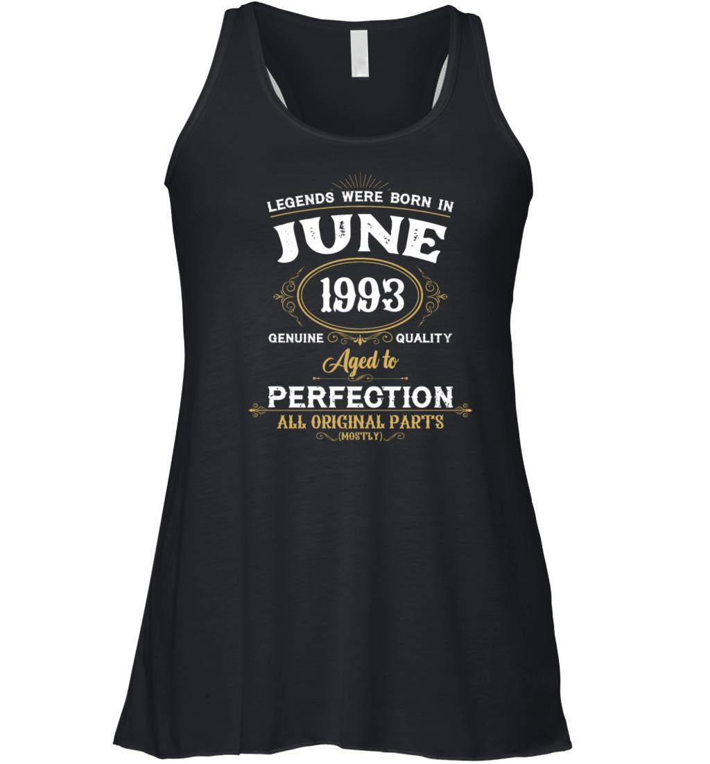 Legends Were Born In June 1980 Women's Flowy Tank Top