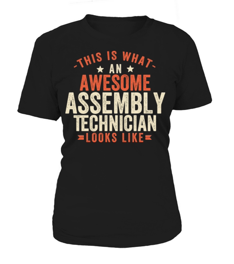 Assembly Technician Funny Quote With Vintage Look Women's T-Shirt
