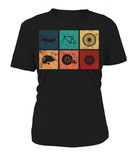 Vintage Bicycle Parts Women's T-Shirt