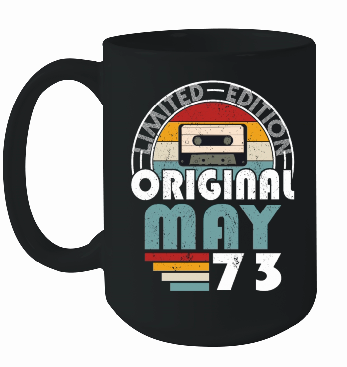 50th birthday may 1973 original 1973 Ceramic Mug