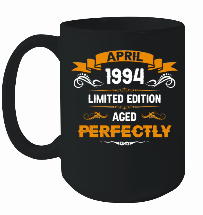April 1995 Vintage Birthday Present Ceramic Mug