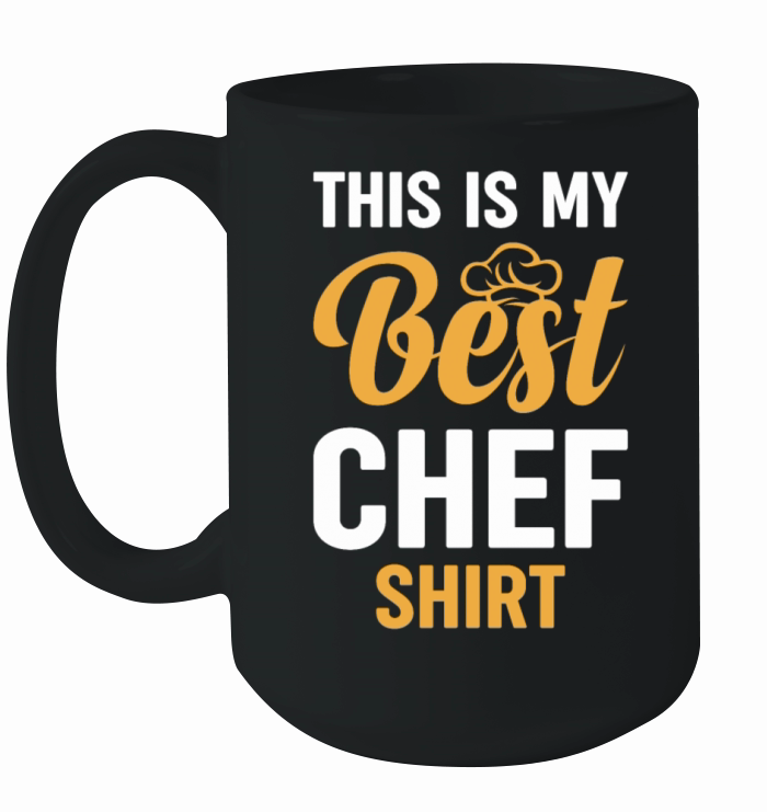This Is My Best Chef Shirt Culinary Restaurants Be Ceramic Mug