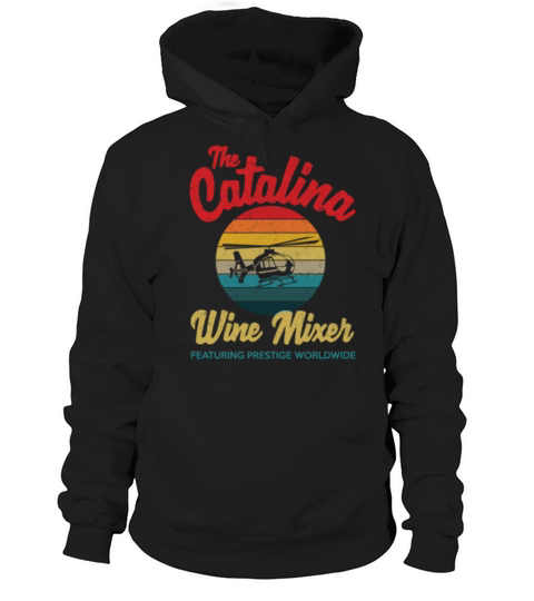catalina wine mixer vintage retro distressed Ess Hoodie Unisex