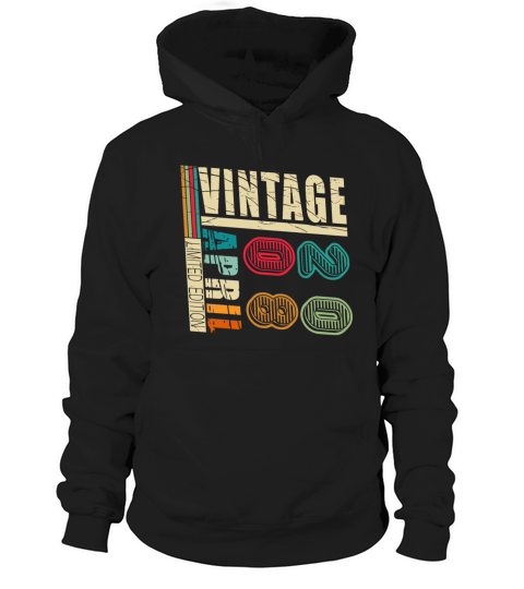 Vintage Birthday Gift Idea April 2008 Hoodie Unisex