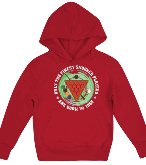 Snooker born in 1955 Vintage Birthday Snooker-game Kids Hoodie
