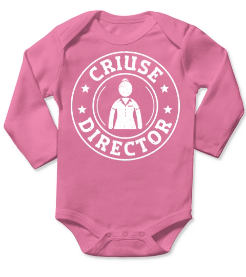 Cruise Director Grunge Vintage Cruise Director Long Sleeve Baby One-Piece