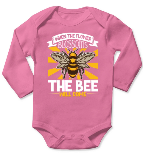 Honey Bee Beekeeping Beekeeper Honeybee Apiary Long Sleeve Baby One-Piece