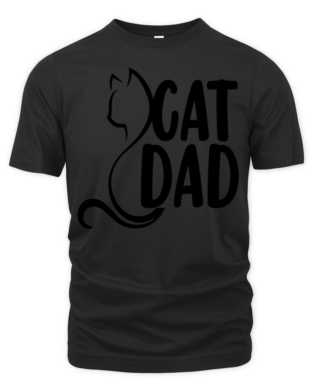 Cat Dad Organic Unisex T-shirt