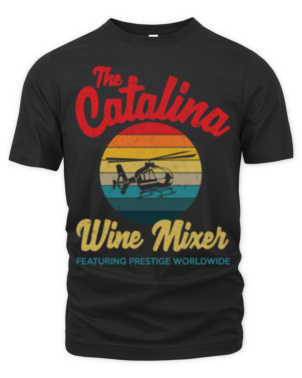 catalina wine mixer vintage retro distressed Ess Organic Unisex T-shirt