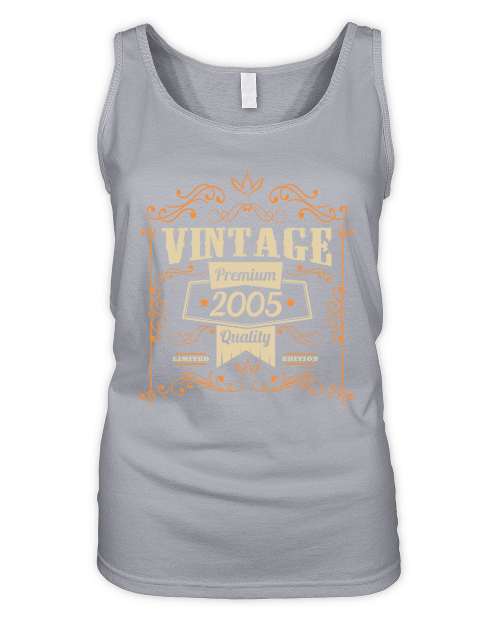 Vintage 2005 birthday vintage Organic Women's Tank Top
