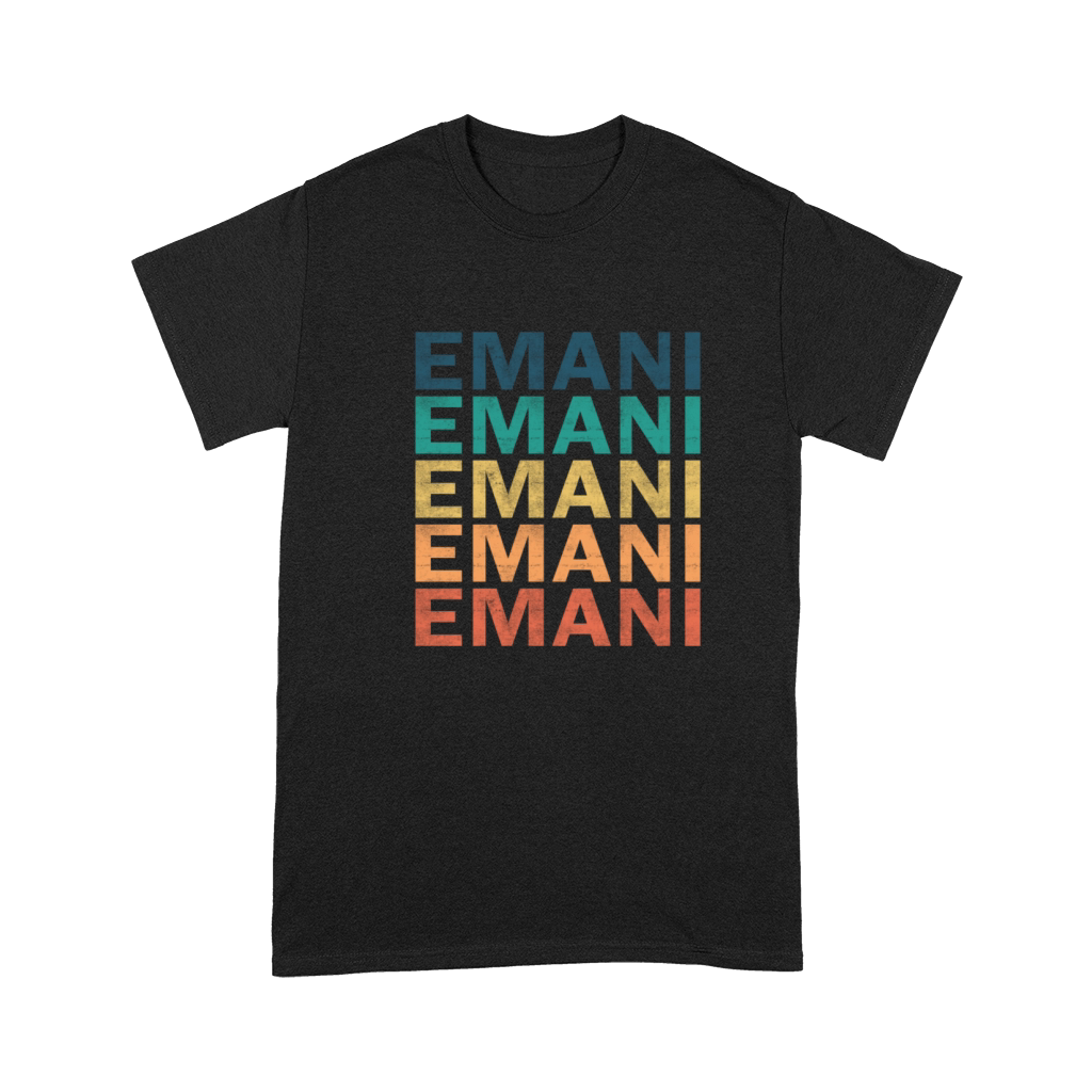 Emani Name T Shirt - Emani Vintage Retro Name Gift Premium T-shirt