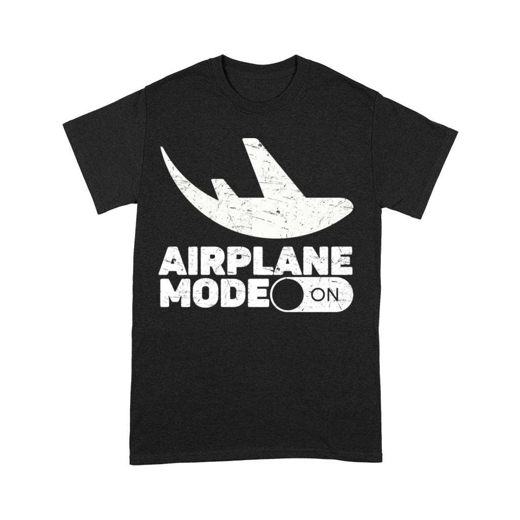 Vintage Airplane Mode On Premium T-shirt