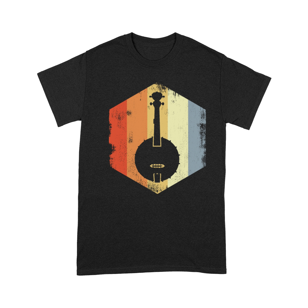 Vintage Banjo Drawing Premium T-shirt