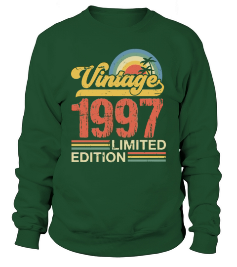Retro Vintage 1997 Limited Edition Sweatshirt Unisex