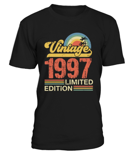 Retro Vintage 1997 Limited Edition T-Shirt Unisex