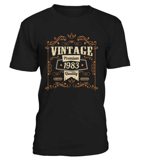 Vintage 1983 Birthday Sayings T-Shirt Unisex