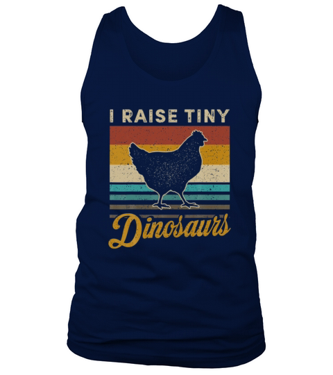 I Raise Tiny Dinosaurs Classic Chicken Farmers Tank Top Unisex