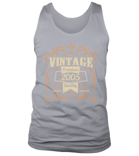 Vintage 2005 birthday vintage Tank Top Unisex