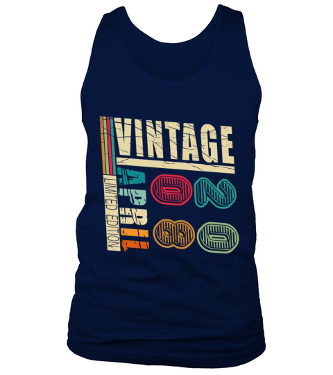 Vintage Birthday Gift Idea April 2008 Tank Top Unisex