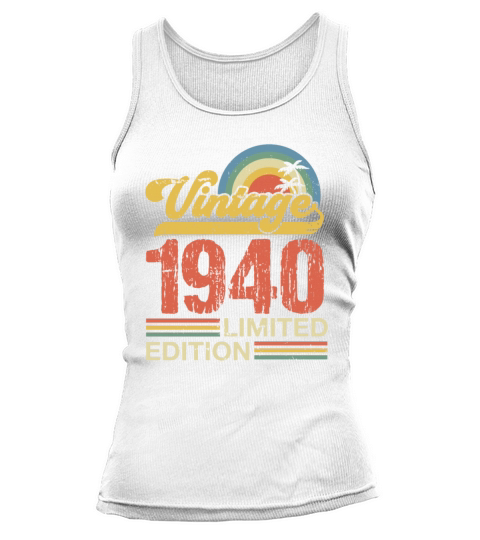 Retro Vintage 1940 Limited Edition Tank top Woman