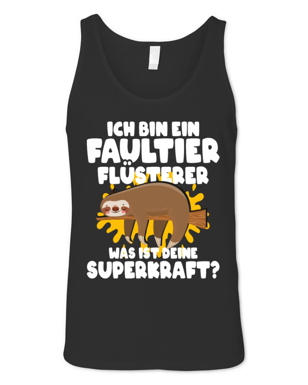 Sloth Unisex Jersey Tank