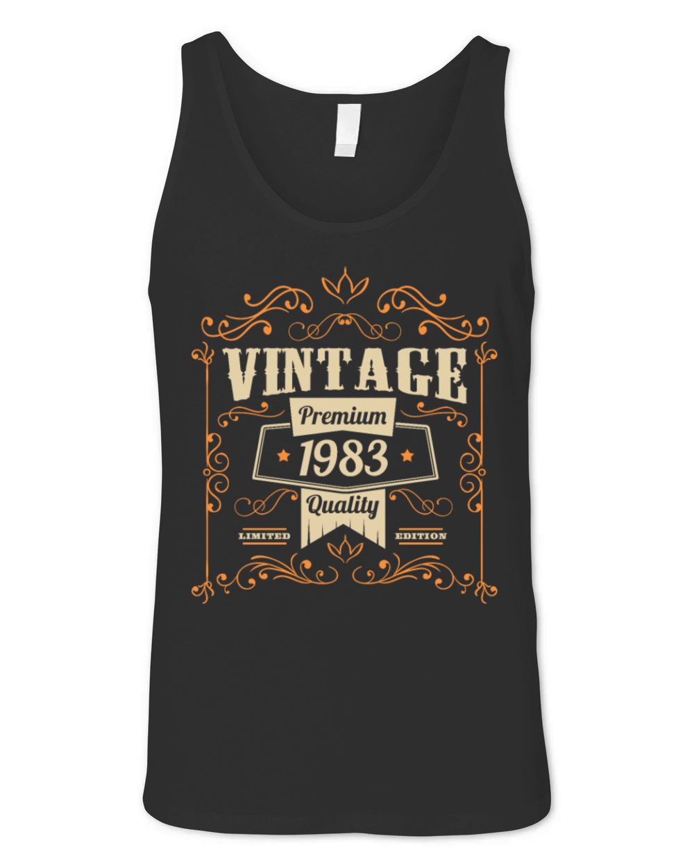 Vintage 1983 Birthday Sayings Unisex Jersey Tank