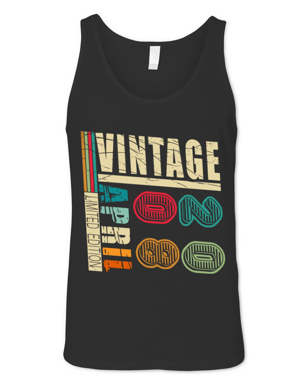 Vintage Birthday Gift Idea April 2008 Unisex Jersey Tank