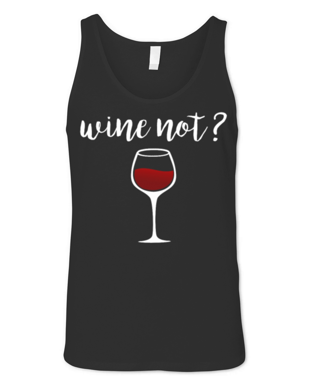 Wine Not Unisex Jersey Tank