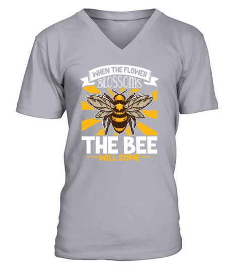 Honey Bee Beekeeping Beekeeper Honeybee Apiary V-Neck T-shirt