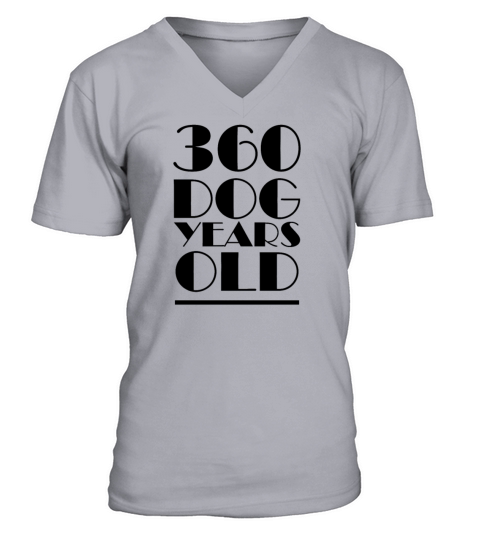 Humorous Retirement 50th Birthday Funny 350 Dog V-Neck T-shirt