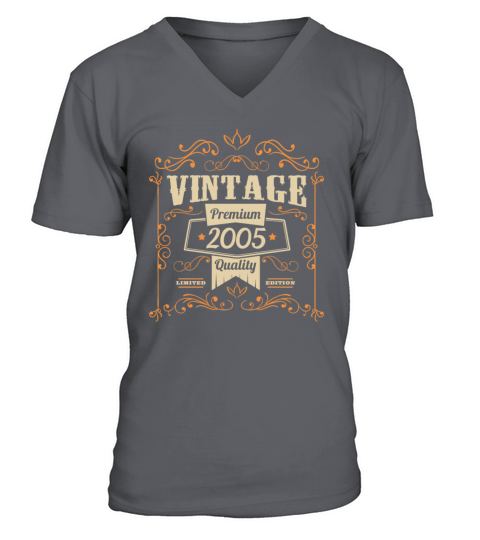 Vintage 2005 birthday vintage V-Neck T-shirt