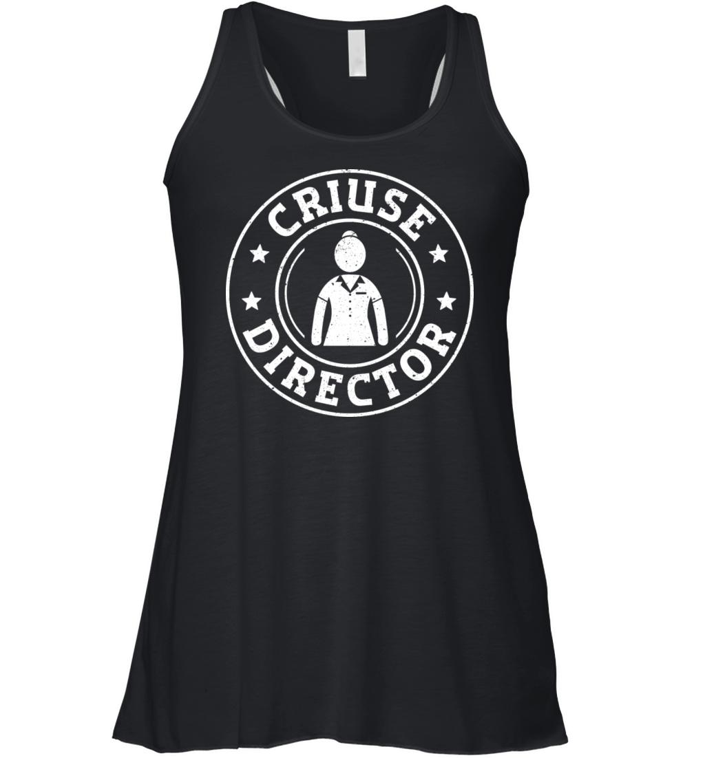 Cruise Director Grunge Vintage Cruise Director Women's Flowy Tank Top