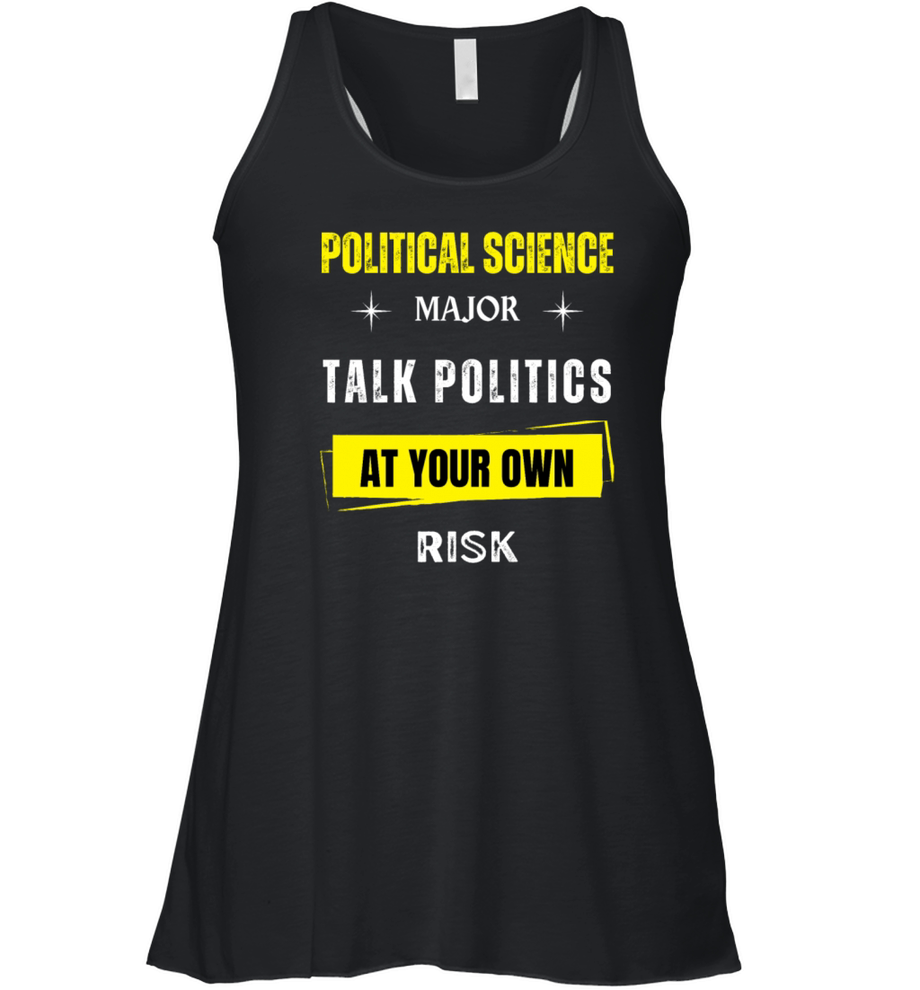 Political Science Major Women's Flowy Tank Top