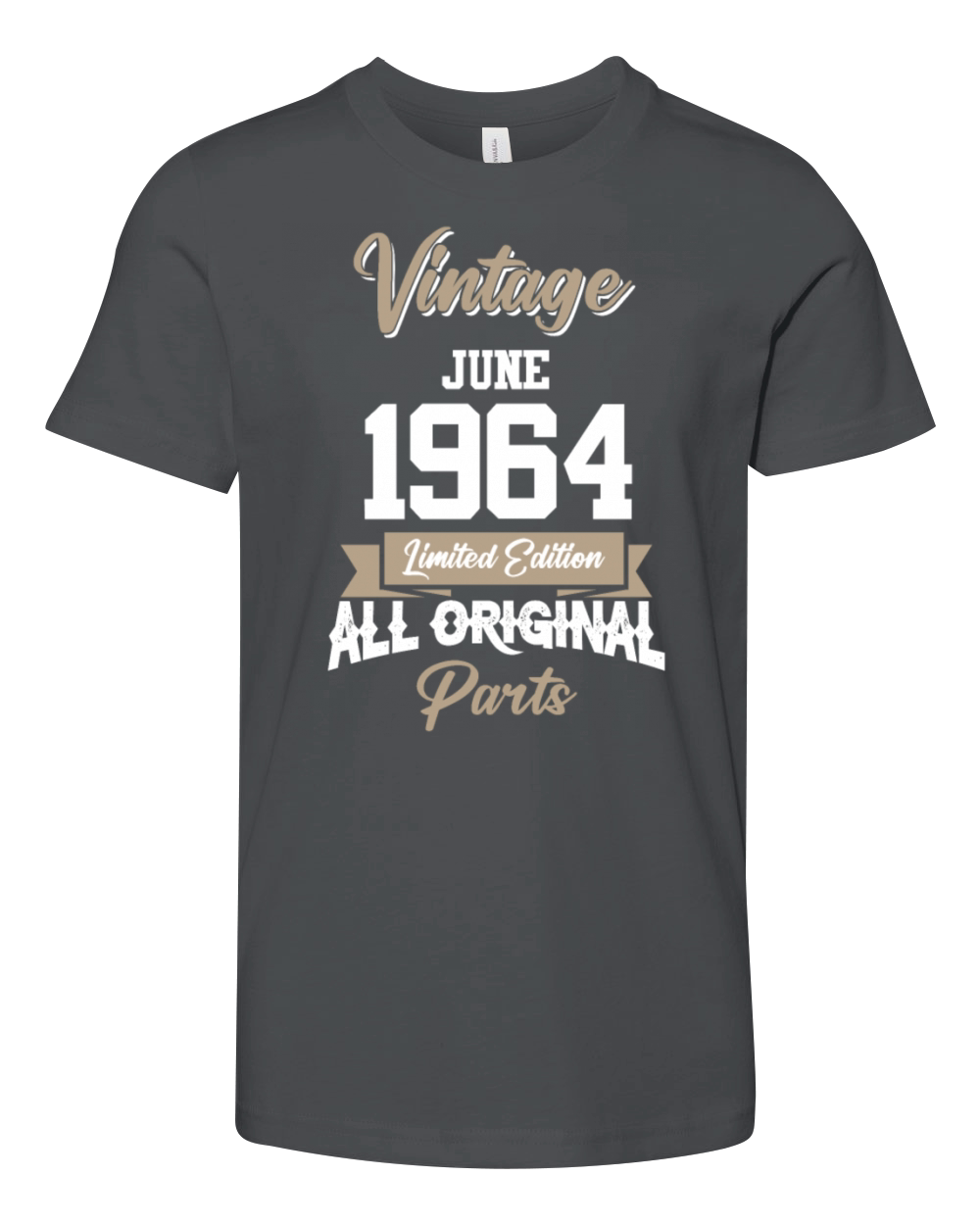 June 1951 Vintage Birthday Present Youth Unisex Jersey Tee