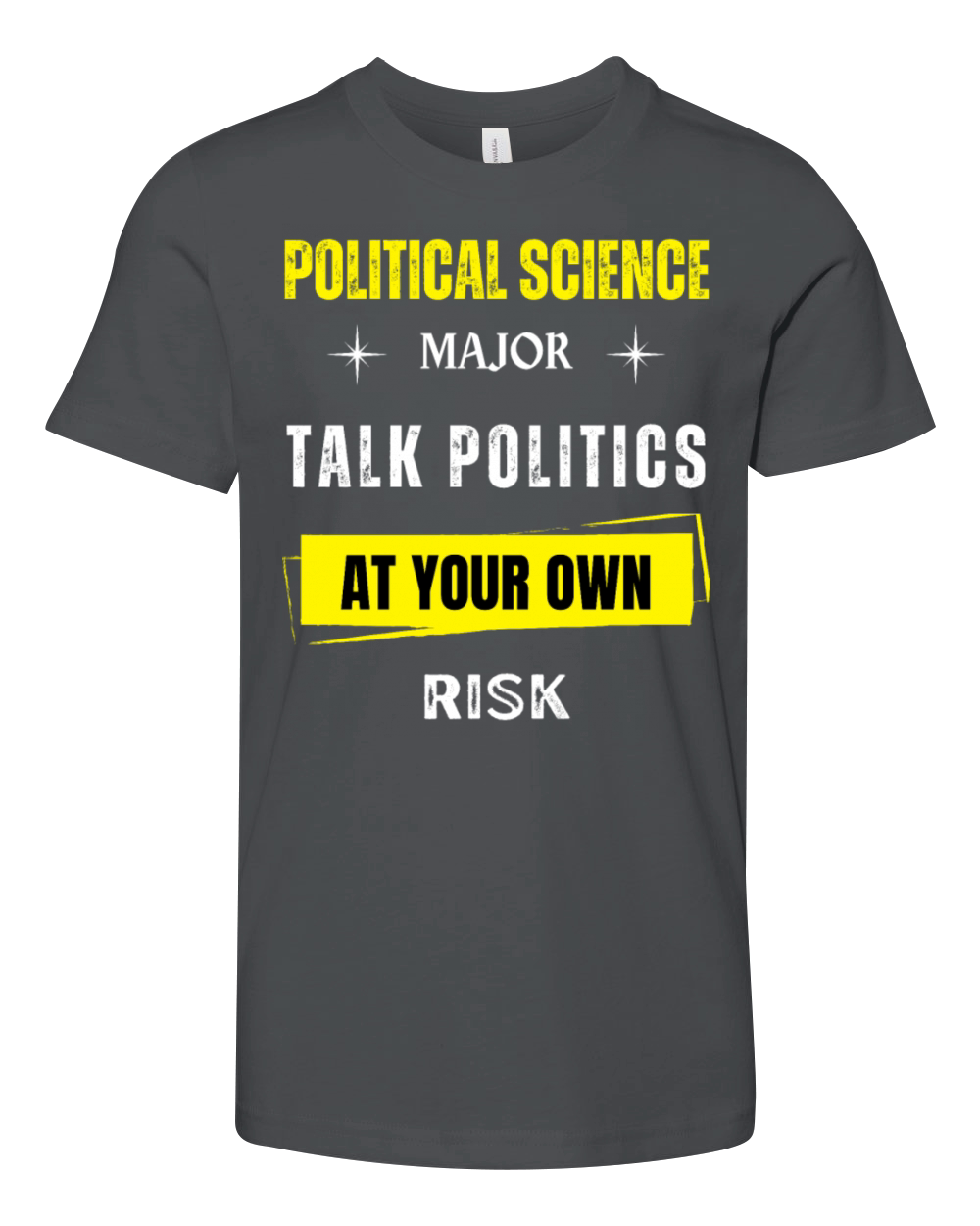 Political Science Major Youth Unisex Jersey Tee