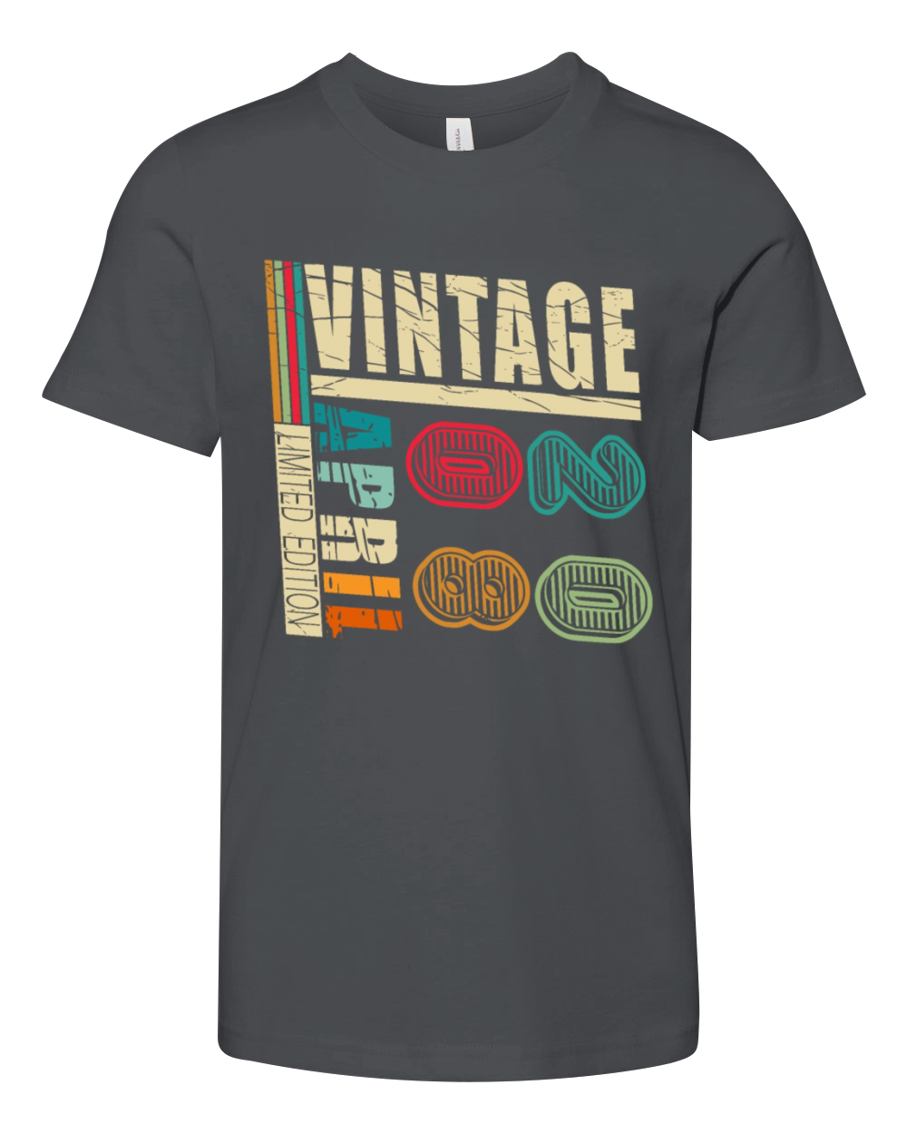 Vintage Birthday Gift Idea April 2008 Youth Unisex Jersey Tee