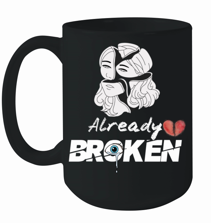 Already broken Ceramic Mug