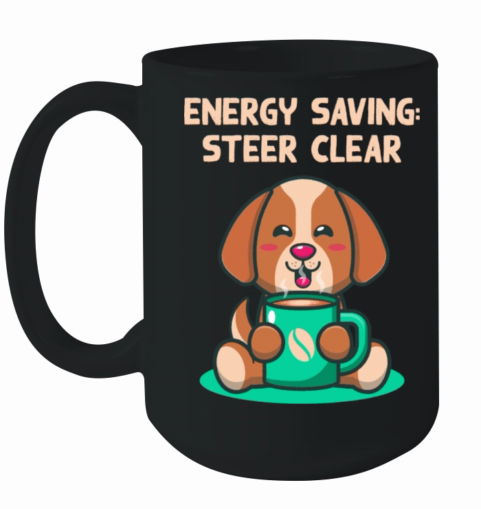 Energy Saving Steer Clear Introvert Sayings Antiso Ceramic Mug