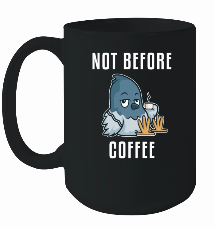 Not Before Coffee Latte Art Barista Queen Coffee Ceramic Mug