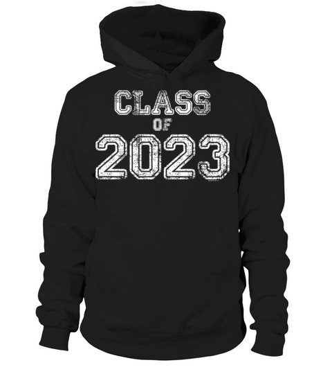 Class Of 2023 Senior 2023 Graduation Vintage Schoo Hoodie Unisex