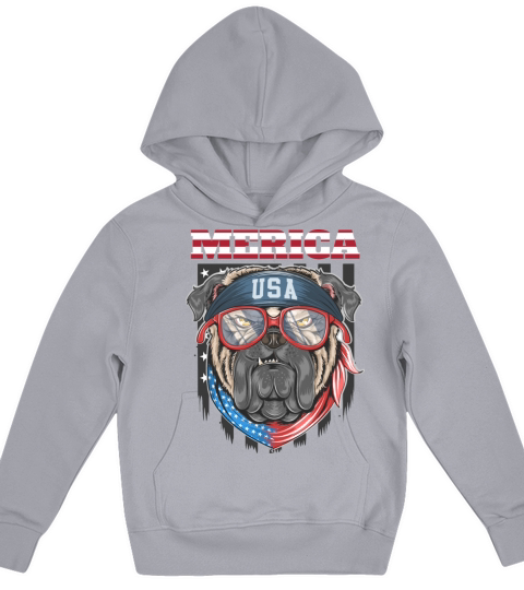 Bulldgog MASA Make America Straight Again Kids Hoodie
