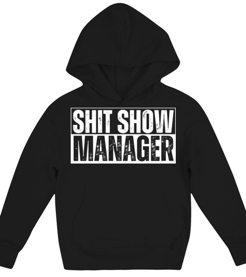 Cool Funny Manager Jokes Hilarious Vintage Quotes Kids Hoodie