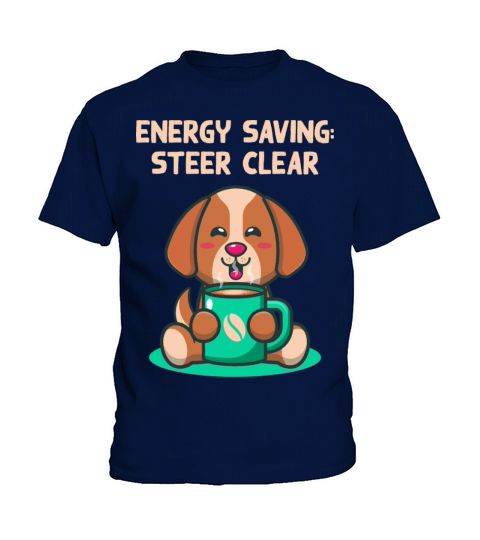 Energy Saving Steer Clear Introvert Sayings Antiso Kids T-Shirt