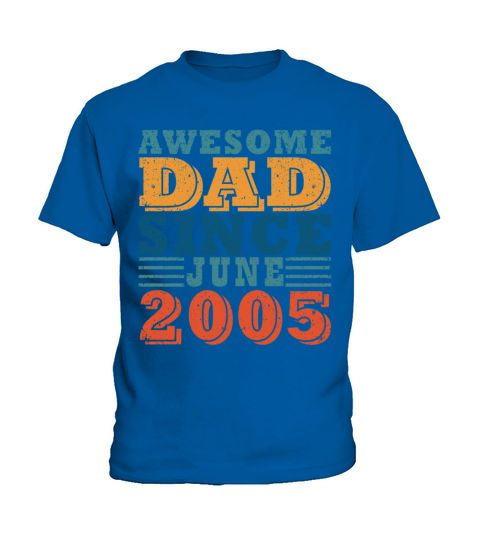June 2005 Vintage June 2005 Retro Anniversary Kids T-Shirt