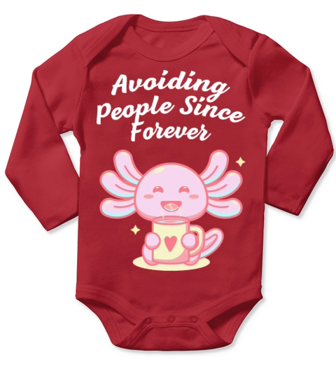 Avoiding People Since Forever Introvert Sayings An Long Sleeve Baby One-Piece
