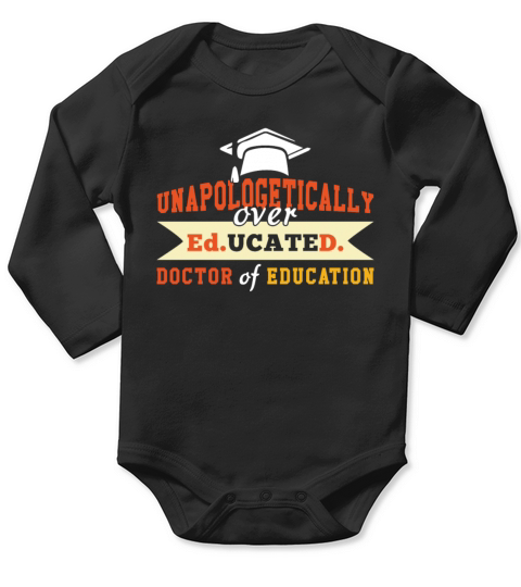 Doctoral PhD Graduating Doctors Graduate 2023 Long Sleeve Baby One-Piece