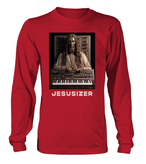 Jesusizer Vintage Jesus Synthesizer Analog Synth Long sleeved Unisex