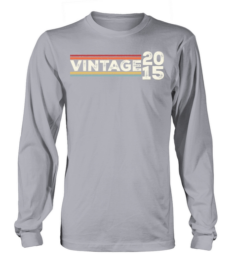 Vintage 2015 Gifts Legend for 8 Years Old - 8th Long sleeved Unisex