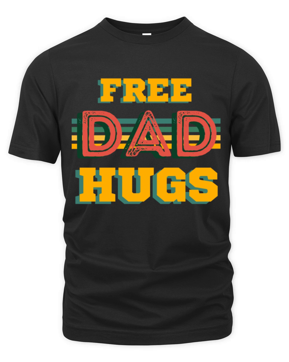 Free Dad Hugs Organic Unisex T-shirt