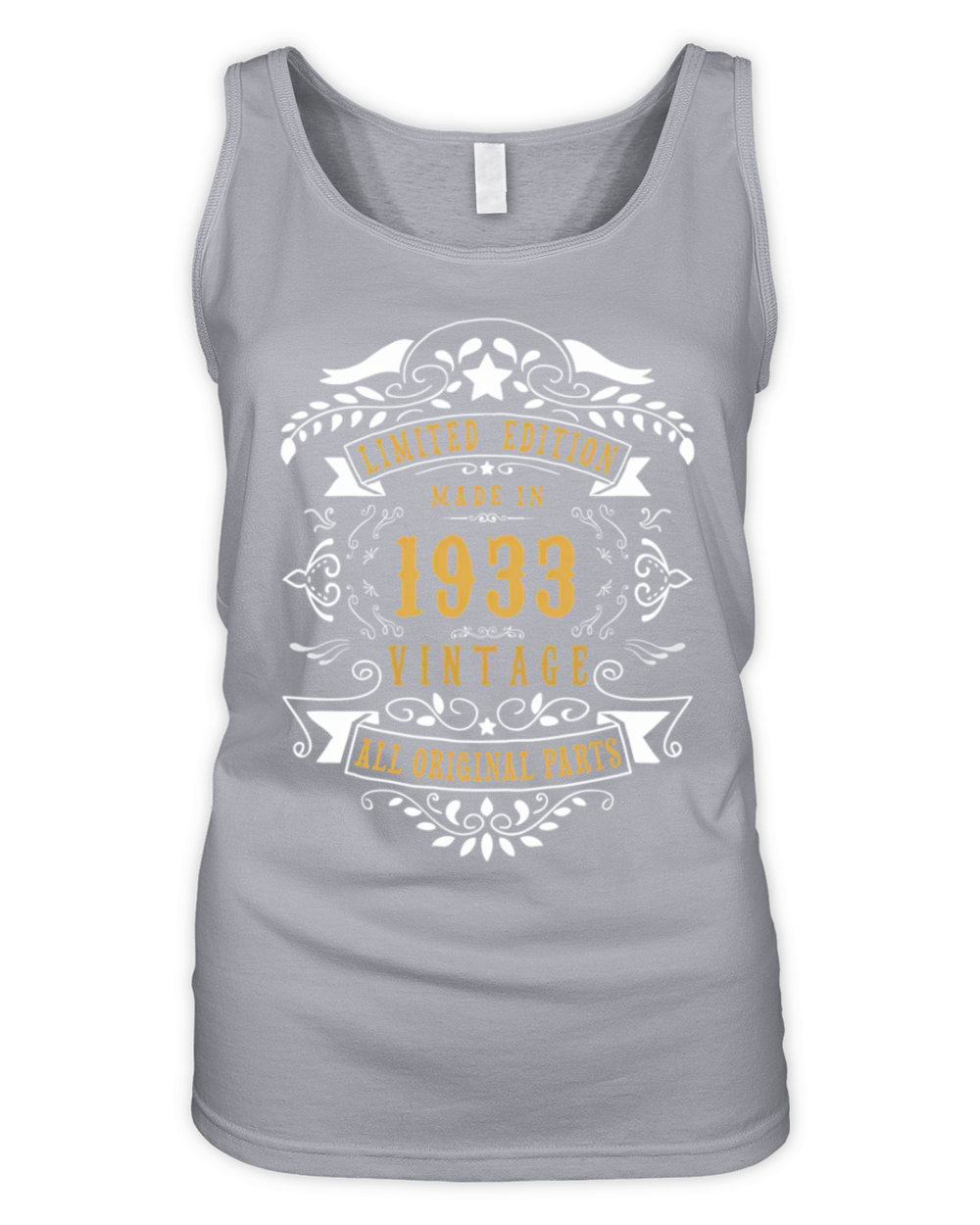 87 Made In 1983 87Th Anniversary Organic Women's Tank Top